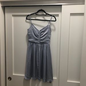 Banana republic straps blue dress size 2 NWT